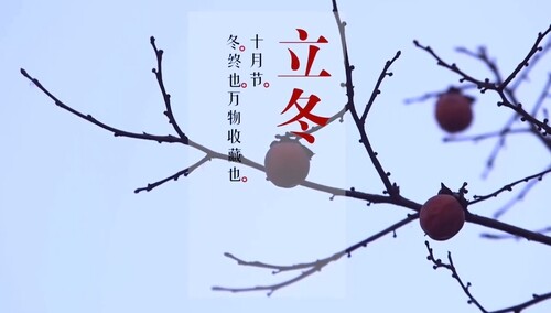 【二十四节气】立冬