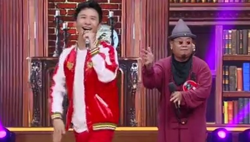 一秒变格格！大张伟王迪爆笑演绎《有一个姑娘》