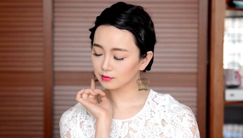 【抹茶美妆】李喵喵 玫瑰人生老上海风情妆容