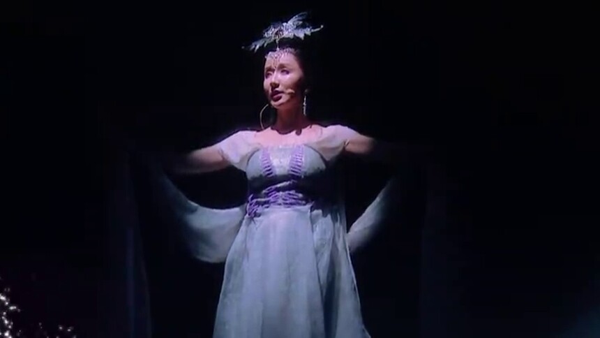 《仙剑》音乐剧精华片段 娄艺潇女娲造型美翻