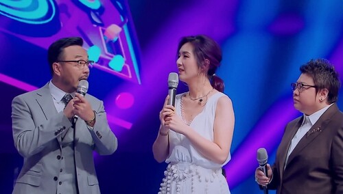 杨千嬅都要笑岔气了 四个“张志明”壮汉现场叫板