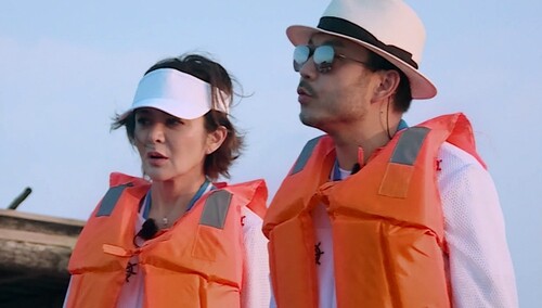 汪涵cut：惊险！汪涵海边翻船引发救援