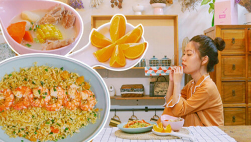 【夏厨】手把手教你炒一盘巨好吃的双黄虾仁炒饭 堪比皇帝炒饭！