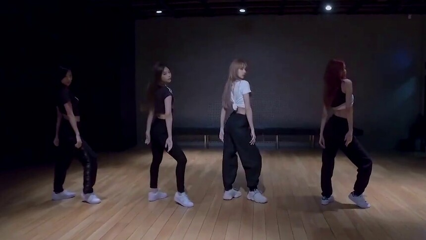 BLACKPINK《DDU-DU DDU-DU》练习室