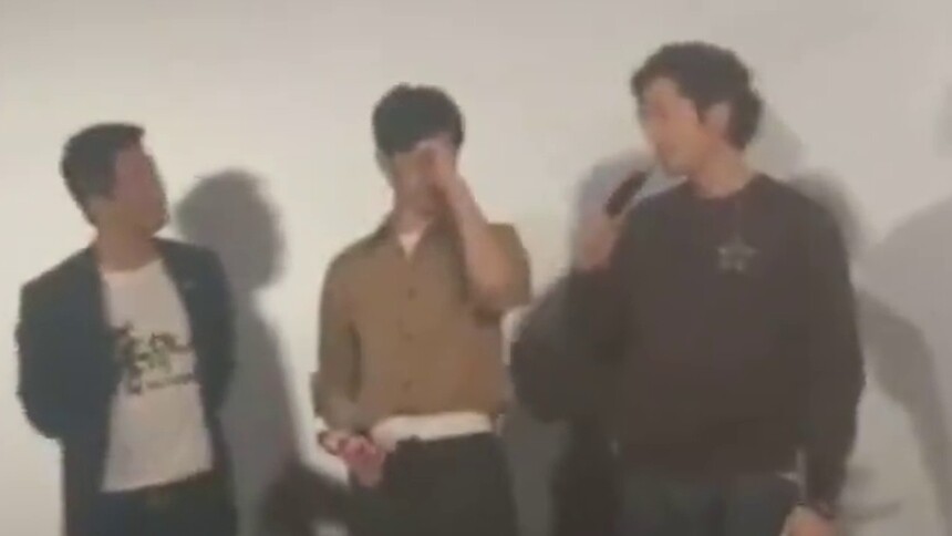 吴京、张译 、井柏然、胡歌攀登者男团成团，路演合体迷惑行为大汇总！不愧是我的快乐源泉
