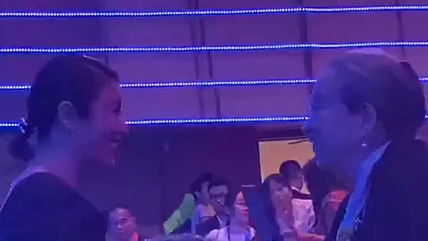 金鸡奖开幕式 紫薇容嬷嬷同框啦