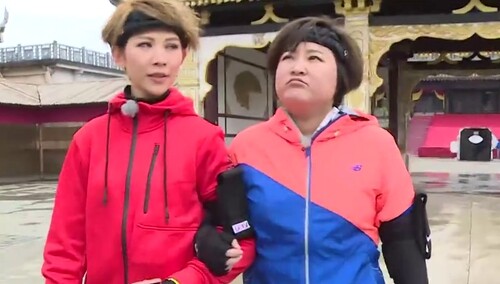 《全员加速中》独家未播版第9集上：娘娘蔡少芬港普秒杀贾玲 加速队员集体卖艺