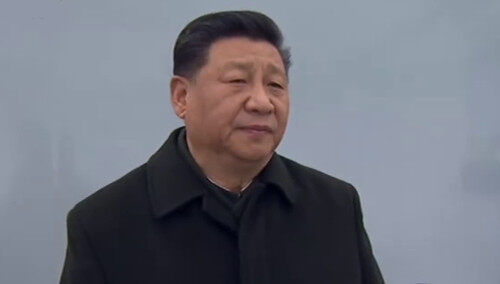 庆祝人民海军成立70周年海上阅兵活动开始 习近平检阅我海上编队