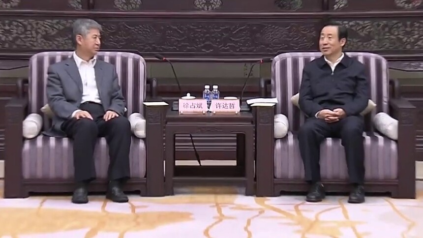 国家国防科工局来湘调研 许达哲会见徐占斌一行