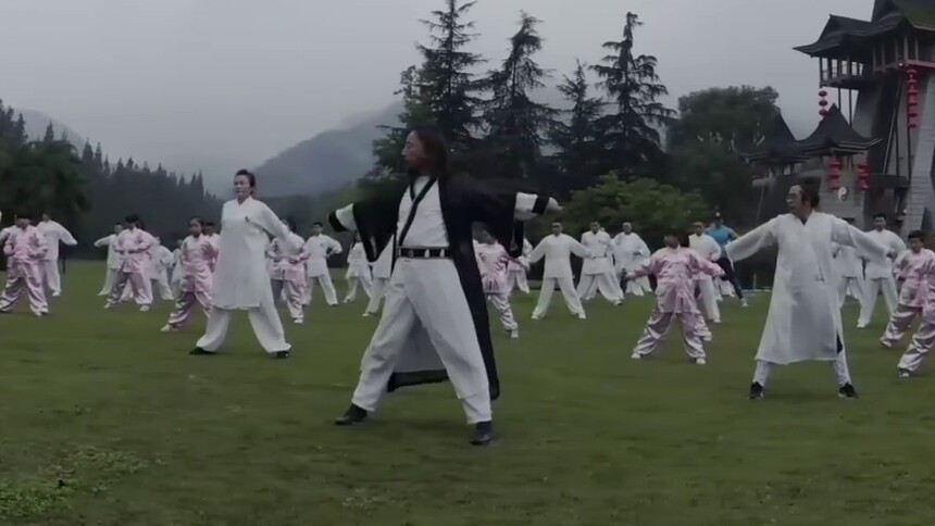 赏体育|贺太极拳申遗成功 刘绥滨演绎青城武术