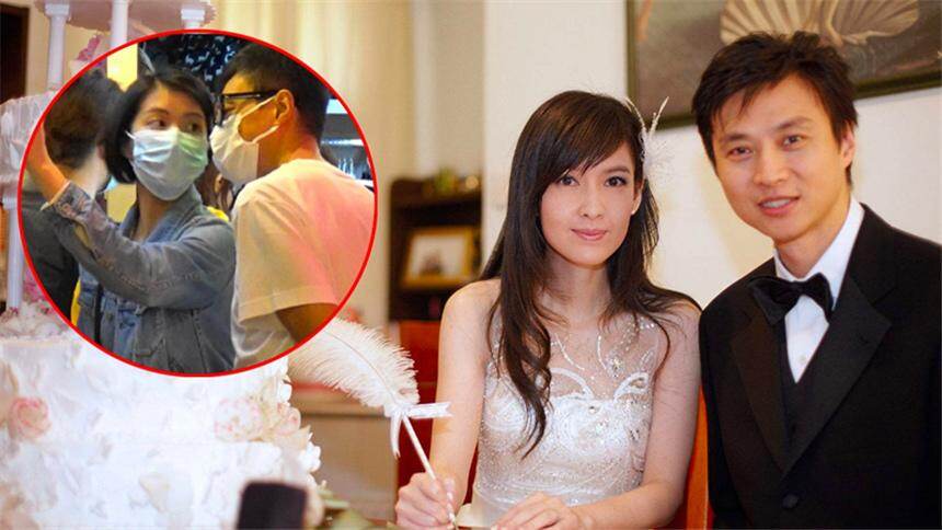 周慧敏老公疑出轨？倪震与短发美女逛街，两人互动亲密自然
