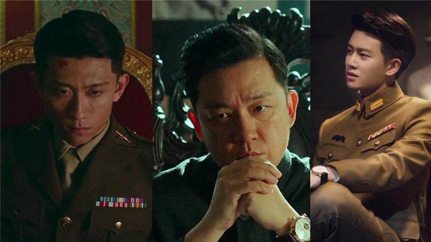 《局中人》谍战男星影视群像：张一山潘粤明军装秀太A了