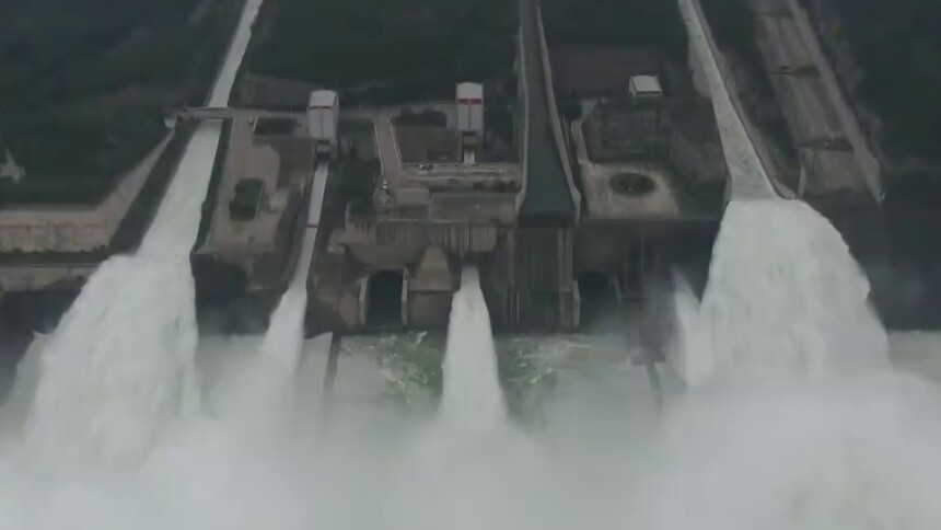 实战演练！小浪底水库最大流量洪水平稳渡过黄河花园口