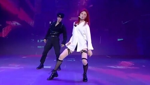 又帅又媚！IZONE李彩演+崔叡娜+安宥真《Gangsta》