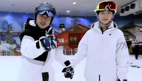 天天向上首届滑雪比赛 钱枫出师不利猛打脸