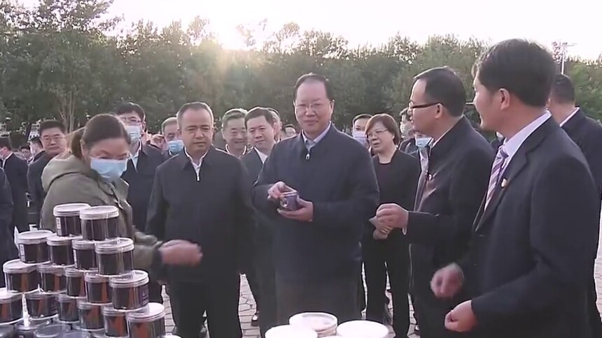 毛伟明率湖南省党政代表团赴吐鲁番考察对口支援工作 洞庭天山万里情 对口援疆续新篇 艾尔肯·吐尼亚孜参加考察