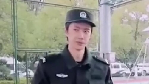 司法警察王一博上岗！王一博法警训练太飒了！