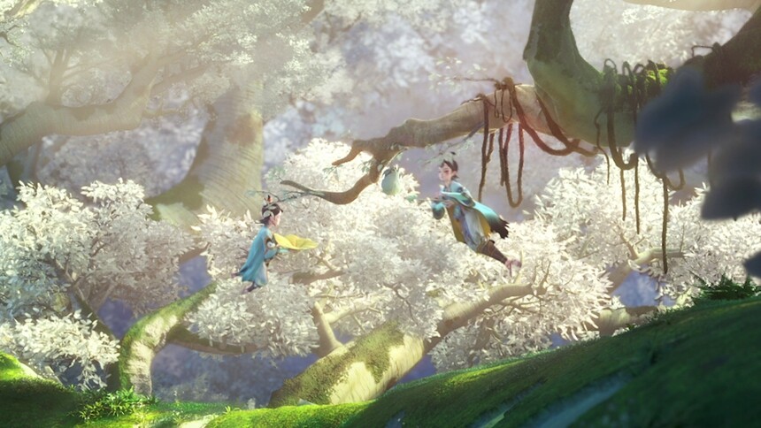 《西游记之再世妖王》片段 孙悟空“偷吃人参果”