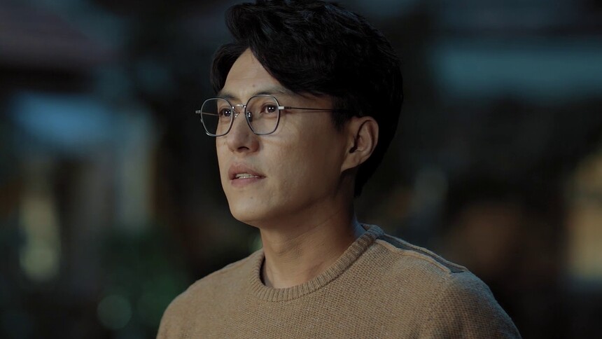 孙光明向二叔打招呼 二叔无视关门离开