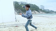 《指尖少年》独家花絮：刘奕畅无实物中二打戏曝光