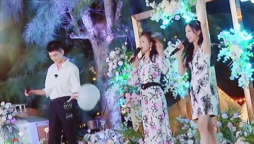 刘涛张翰吴宣仪唱浪花一朵朵