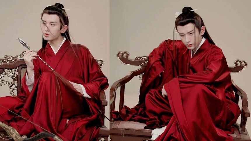 《与君歌》定妆花絮：谁能逃过成毅真丝睡衣？张予曦宣璐韩栋全员高颜值