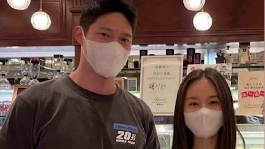 王子文吴永恩约会被偶遇 同吃一块蛋糕超甜蜜