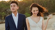 超恩爱！韩雯雯晒婚纱照庆祝与朱孝天结婚5周年
