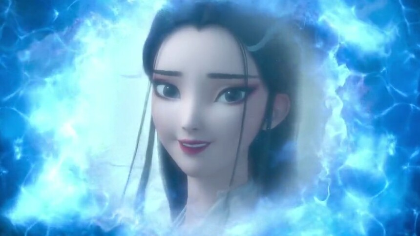 蒙面人在无池中什么也看不清 小青再次见到小白