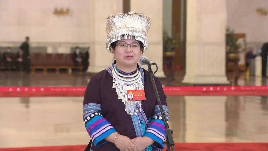 党代表通道｜杨宁：让苗山更美 苗寨更富 苗家人更幸福