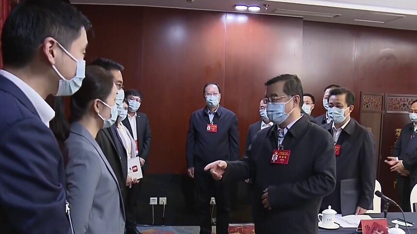 张庆伟毛伟明朱国贤等看望党的二十大湖南代表团新闻工作者 更加突出高举旗帜团结奋斗守正创新 营造心往一处想劲往一处使浓厚氛围