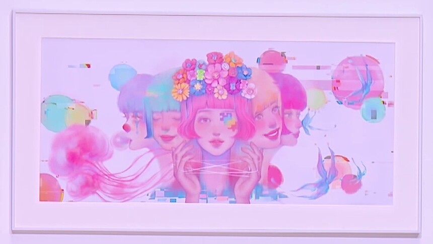 90后画家用五种身份诠释陆蓉之 用温暖色彩诠释灿烂人生