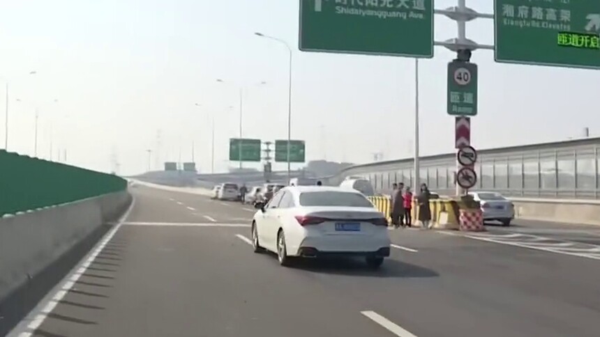 长沙红旗路通车试运行 高铁南站至绕城高速最快只需六分钟