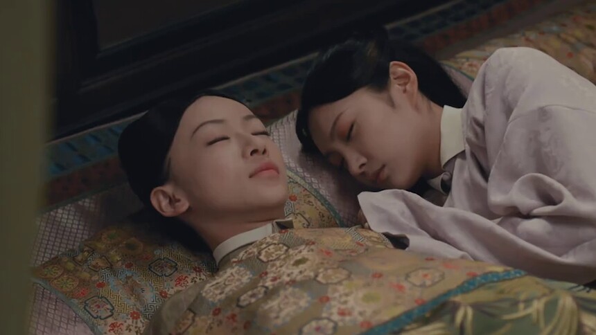 朱瞻基担心吴才人前往探视，却发现二人睡在一起