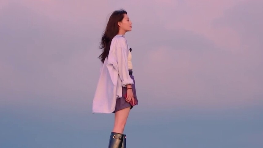 《中餐厅6》殷桃特辑：殷桃美到和晚霞融为一体