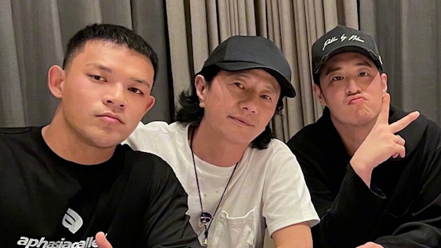 哥哥们的局！郑钧晒与林峯潘玮柏郝云黄旭聚餐照