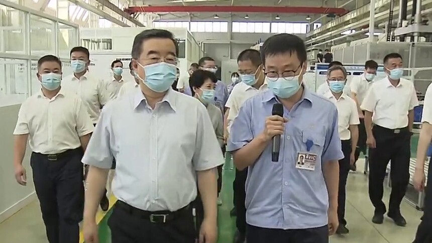 张庆伟在中航飞机起落架公司、中国电科四十八所调研时强调 抢抓机遇只争朝夕提升产业核心竞争力 为实现高水平科技自立自强作出新贡献