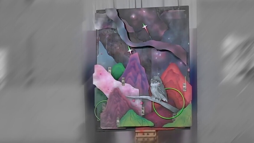 陈十三把传动装置融入画中！两颗繁星终究会相交