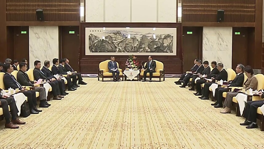 深化友好合作 实现共赢发展 毛伟明会见韩国全罗北道知事金宽永