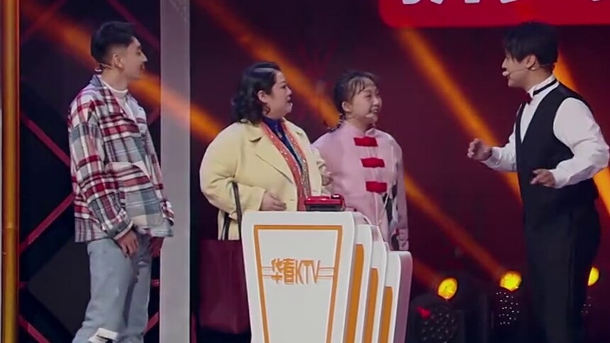 李嘉琪ktv遇原唱杨钰莹信金志文 大家一起《吉星高唱》