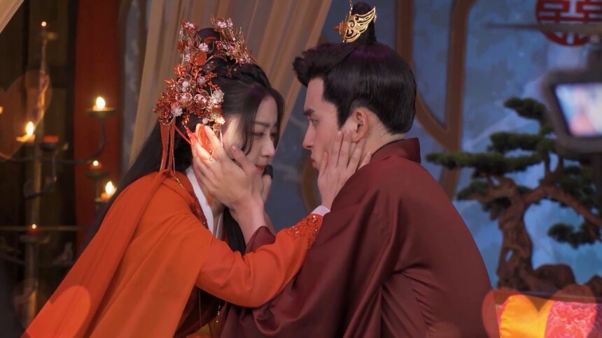 《看见缘分的女》花絮：元气夫妇大婚日幕后