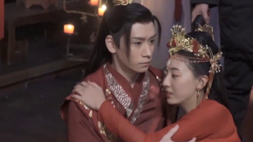 《看见缘分的少女》花絮：李眠毕醒月大婚发糖幕后