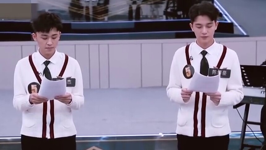 《声入人心》番外篇：梁朋杰&陈博豪演唱《我的祖国》 倾注不同的情感