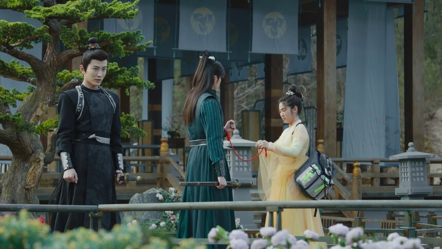 《花溪记》第20集看点：李初月用红绳绑住安景昭