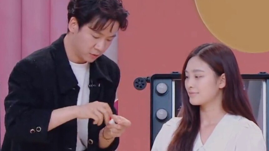 get朱珠同款野生眉