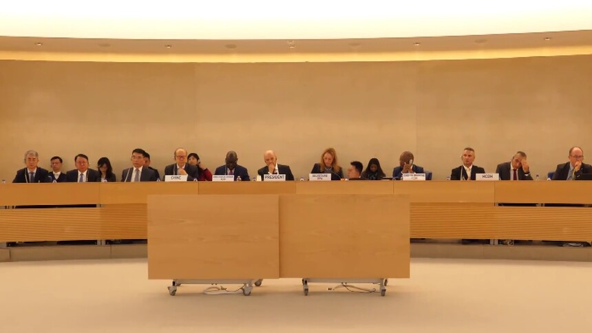 专访中国代表团团长陈旭：积极评价中国人权成就的声音成为会场主流
