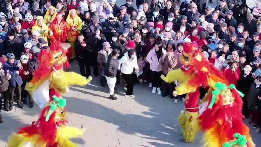千城百县看中国｜河北徐水：弘扬舞狮文化 发展舞狮产业