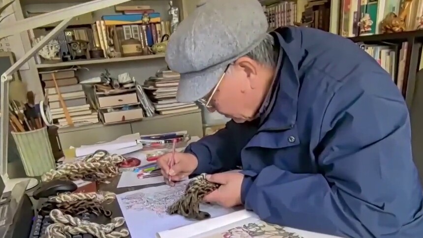 大美非遗｜江苏南通：非遗缂丝技艺展现历代名画