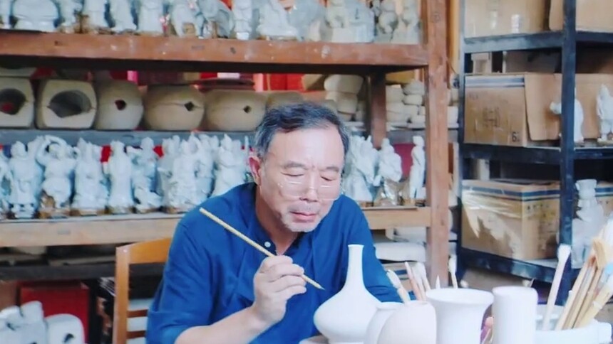 《另一种蓝》“云导游”宋茜带你逛雕塑瓷厂