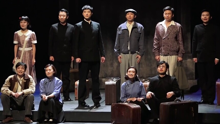 海派谍战话剧《向延安》在京上演